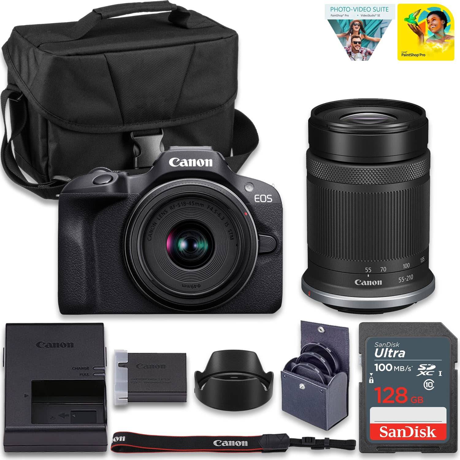 Canon r100 Canon EOS R100 Mirrorless Camera 2-Lens