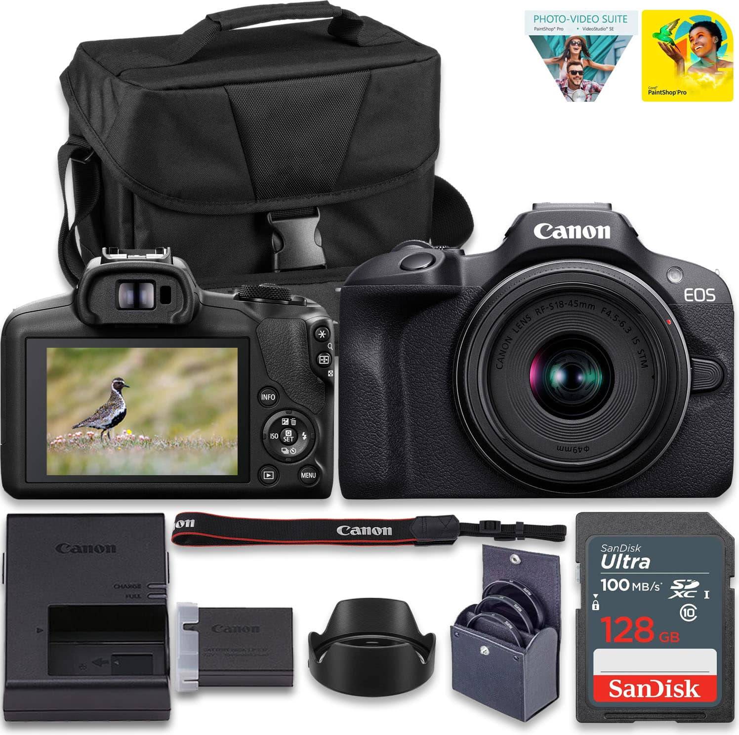 Canon r100 Canon EOS R100 Mirrorless Camera 128GB