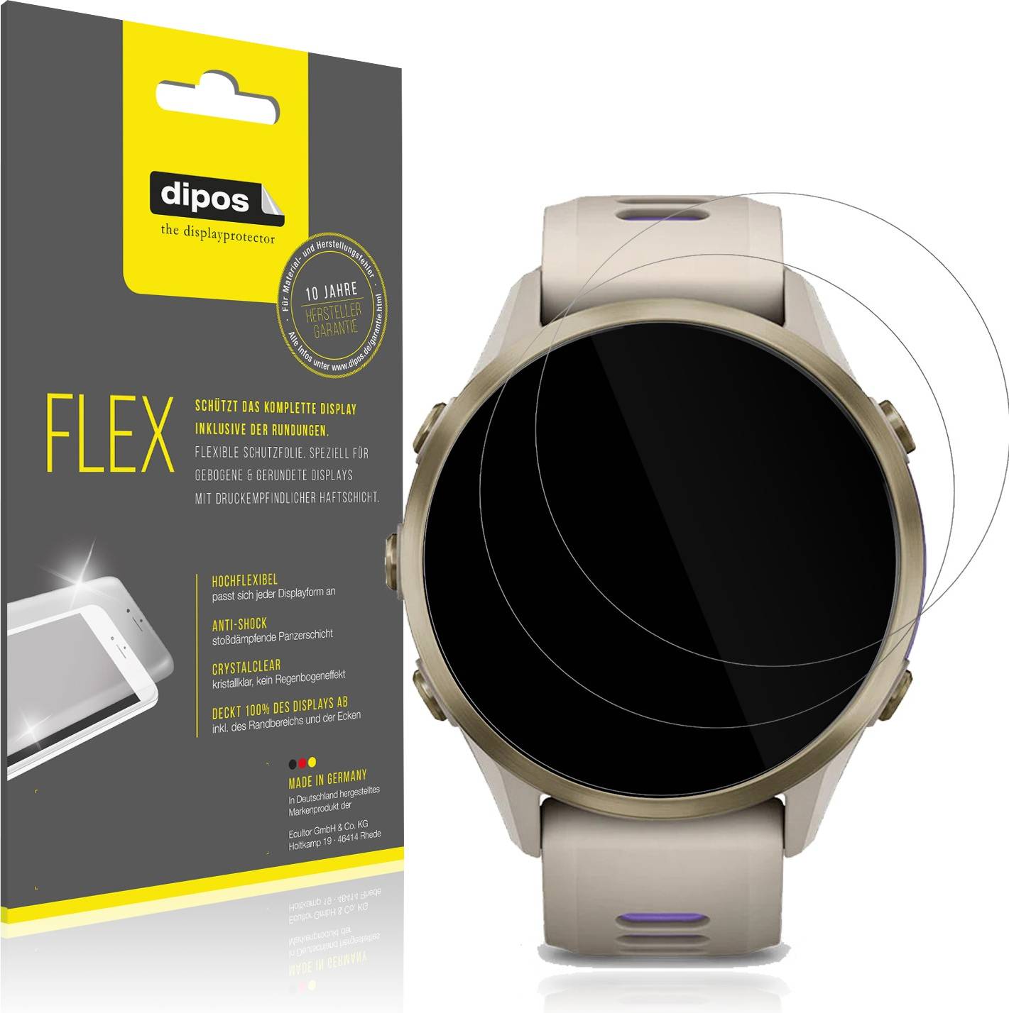 Garmin forerunner 970 Dipos Screen Protector For Garmin Forerunner 970