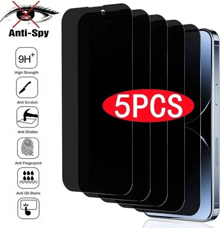 Iphone 13 mini screen protector Privacy Screen Protector For iPhone 13 Mini 5Pcs