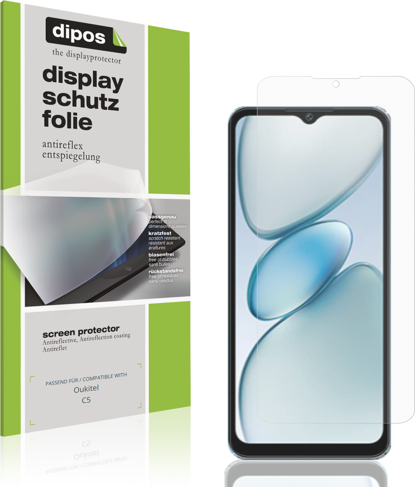 Dipos Screen Protector For Oukitel C5