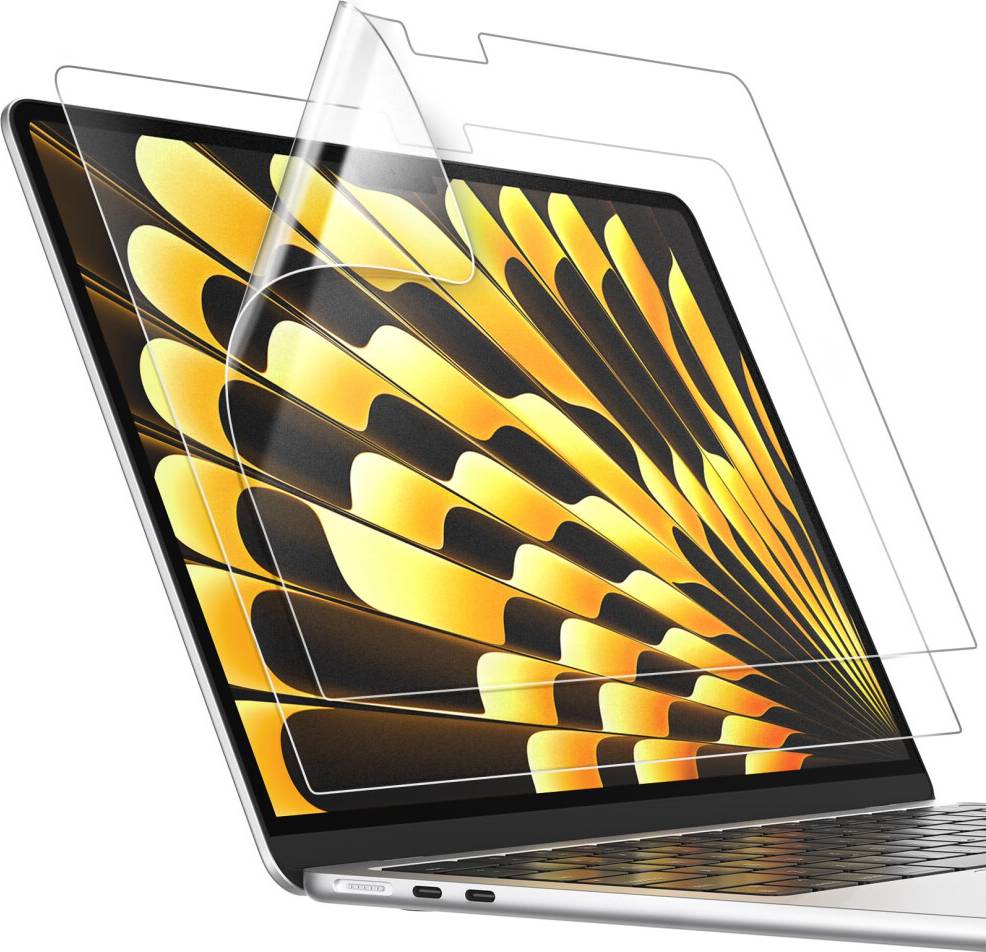 Macbook m4 2025 JeTech Screen Protector MacBook Air 15.3 Inch 2-Pack