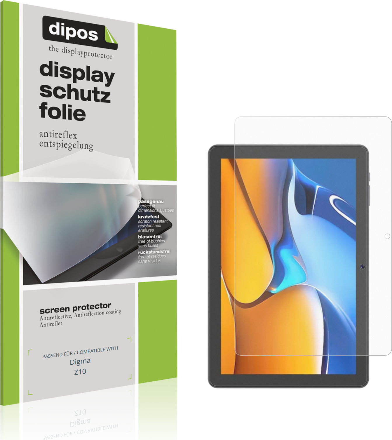 Dipos Screen Protector For Digma Z10