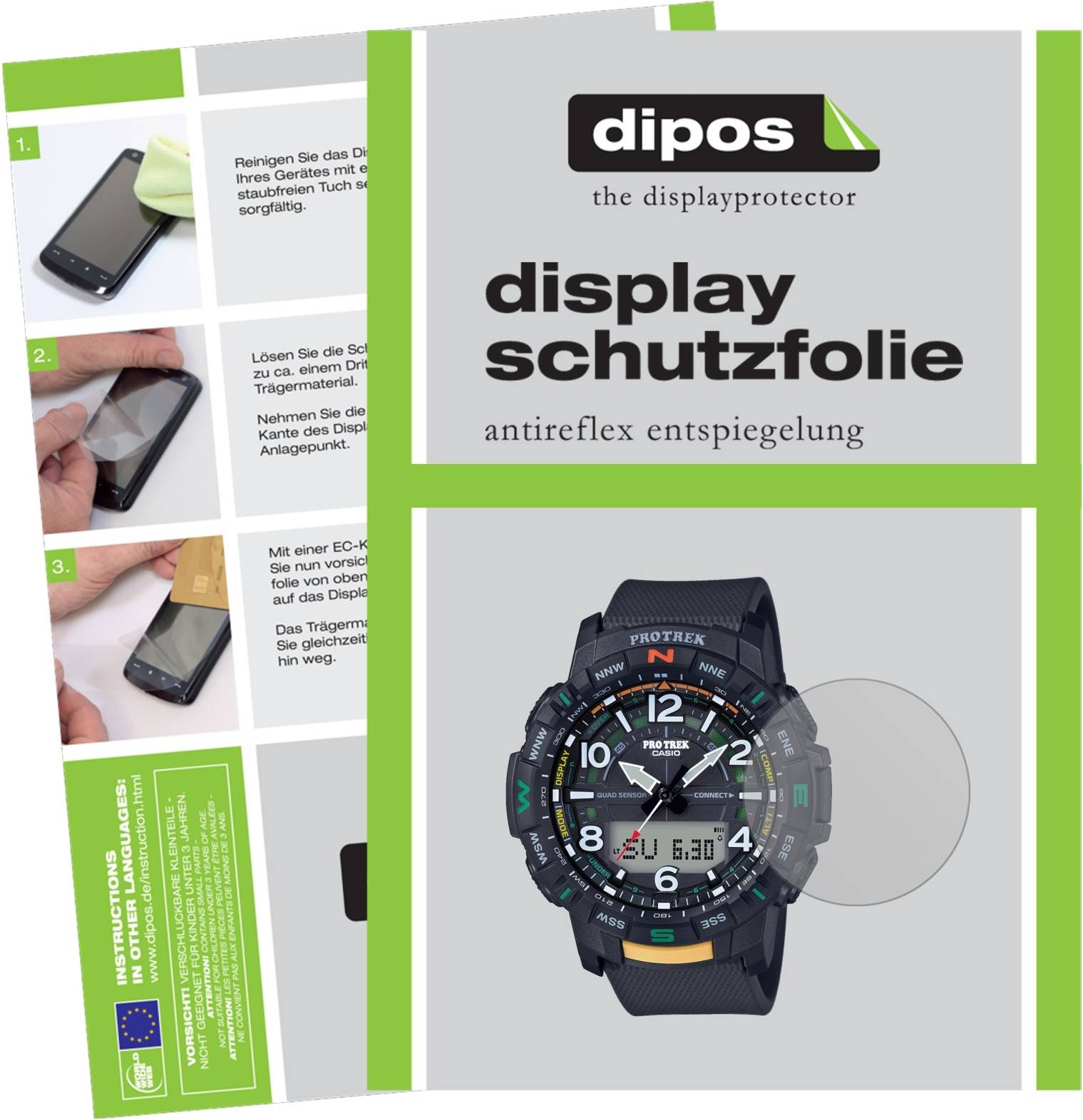 Dipos Screen Protector For Casio PRT-B50 Pro