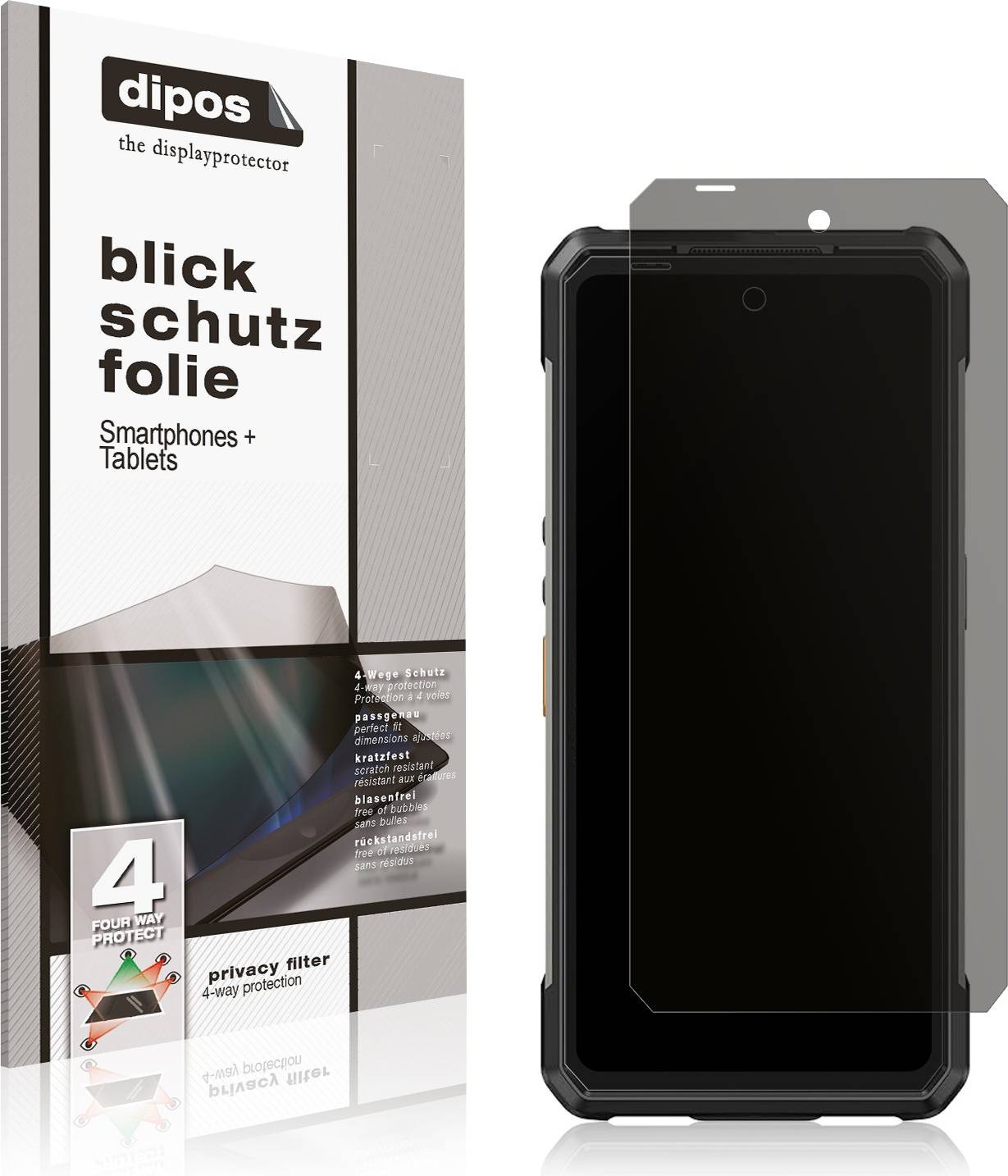 Dipos Screen Protector For Ulefone Armor 34 Privacy Filter