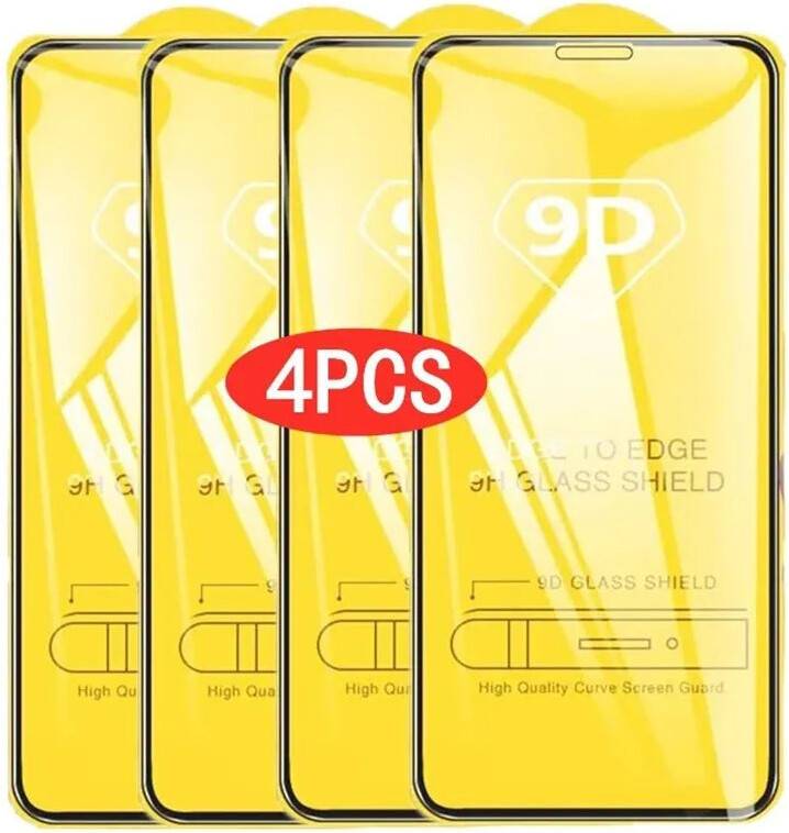 Iphone 13 mini screen protector Tempered Glass Screen Protector For iPhone 13 Mini 4PCS