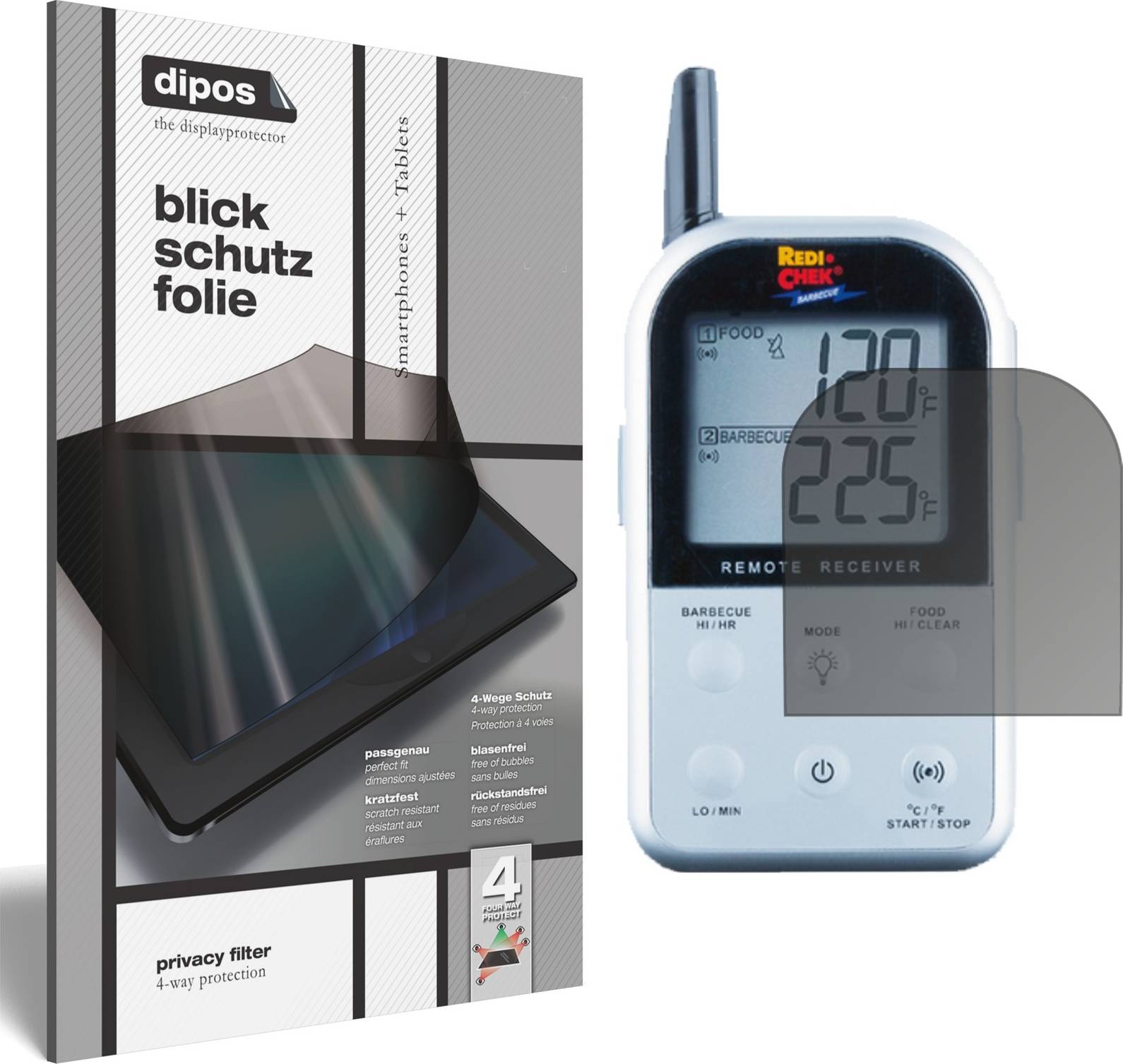 Dipos Screen Protector For Maverick ET-733 Privacy Filter