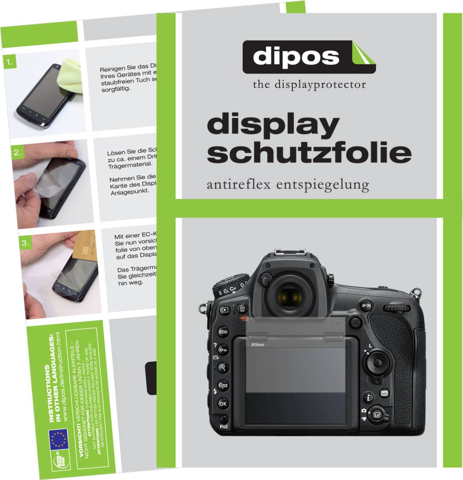 Dipos Screen Protector For Nikon D850