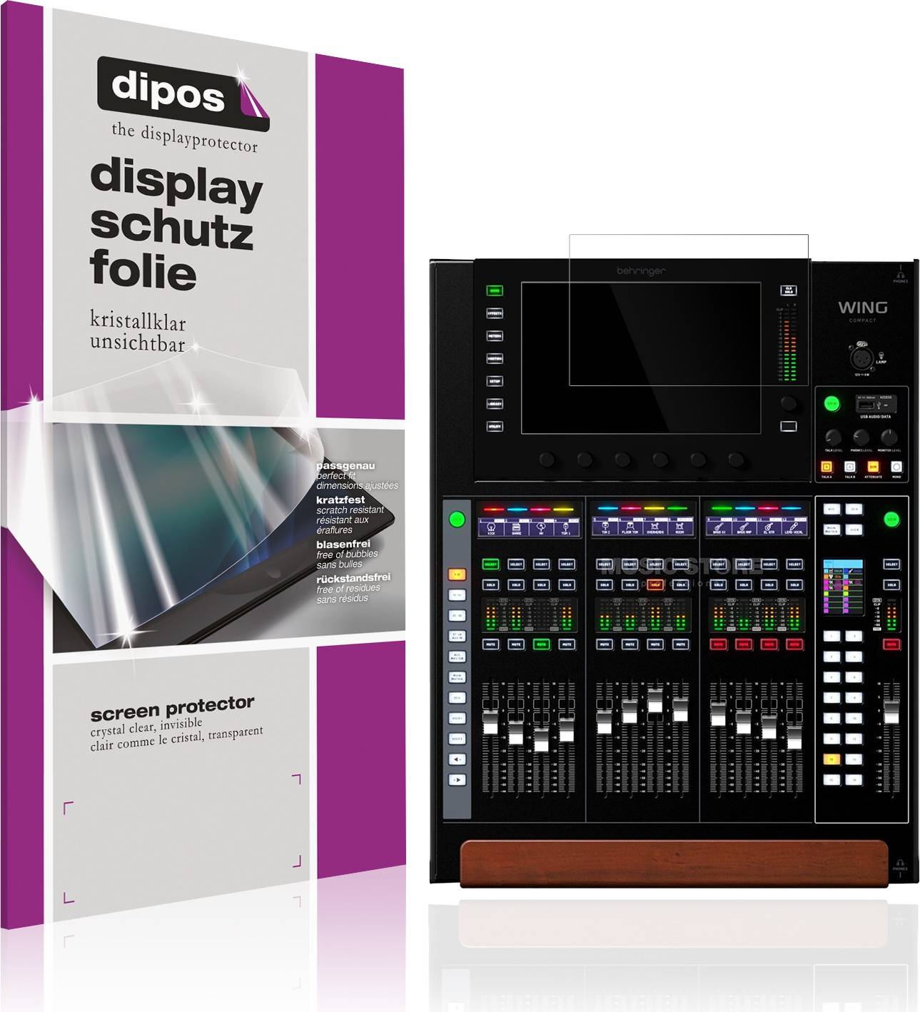 Dipos Screen Protector For Behringer Wing