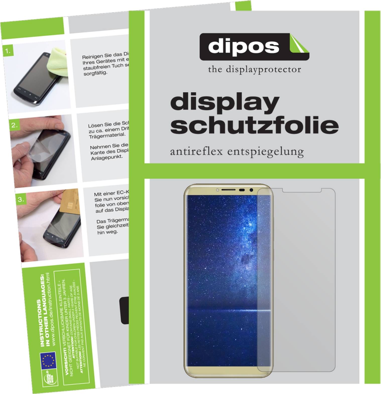 Dipos Screen Protector For Cubot X18