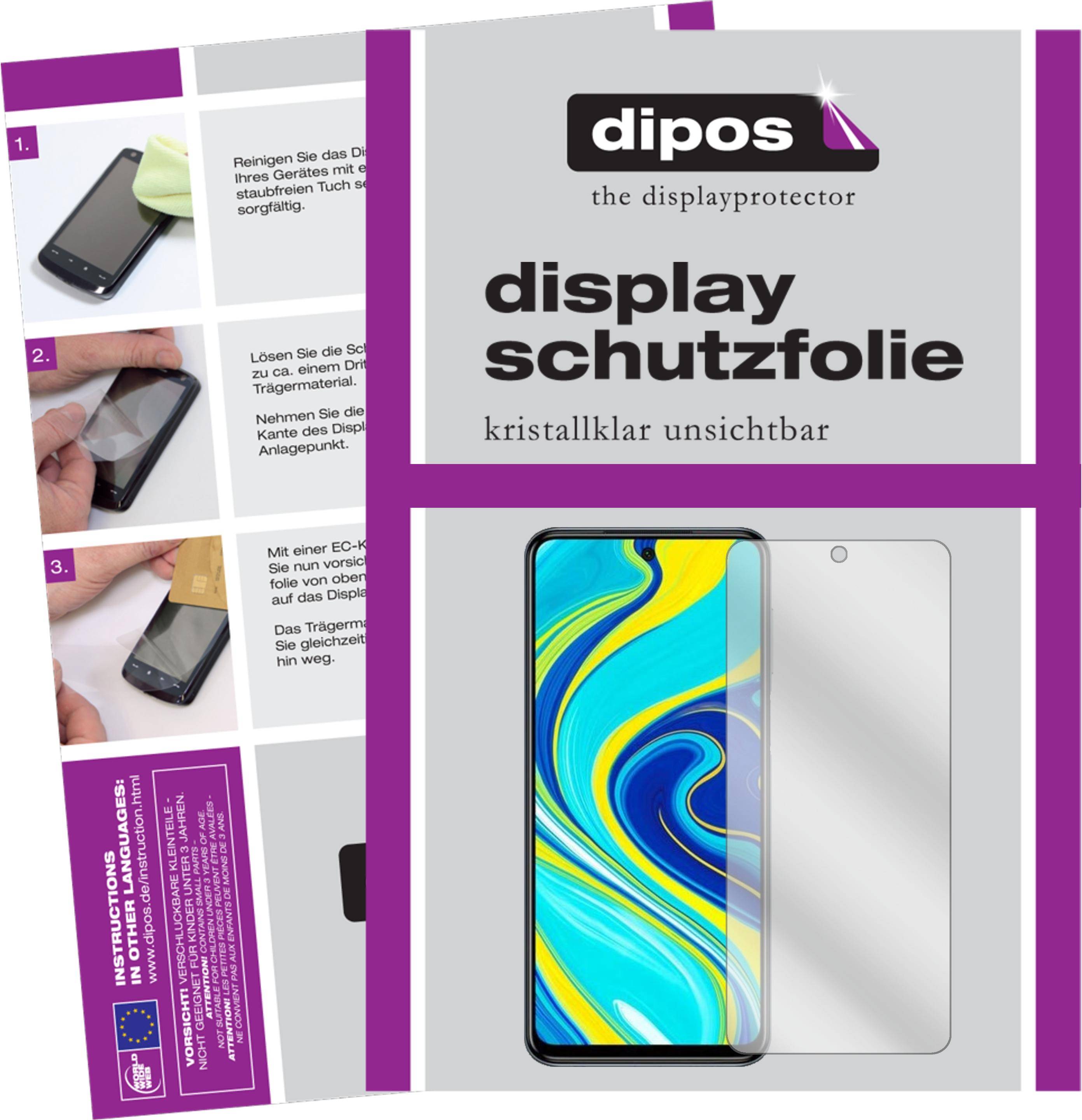 Dipos 3+3x Screen Protector For Xiaomi Redmi Note 9 Pro Max
