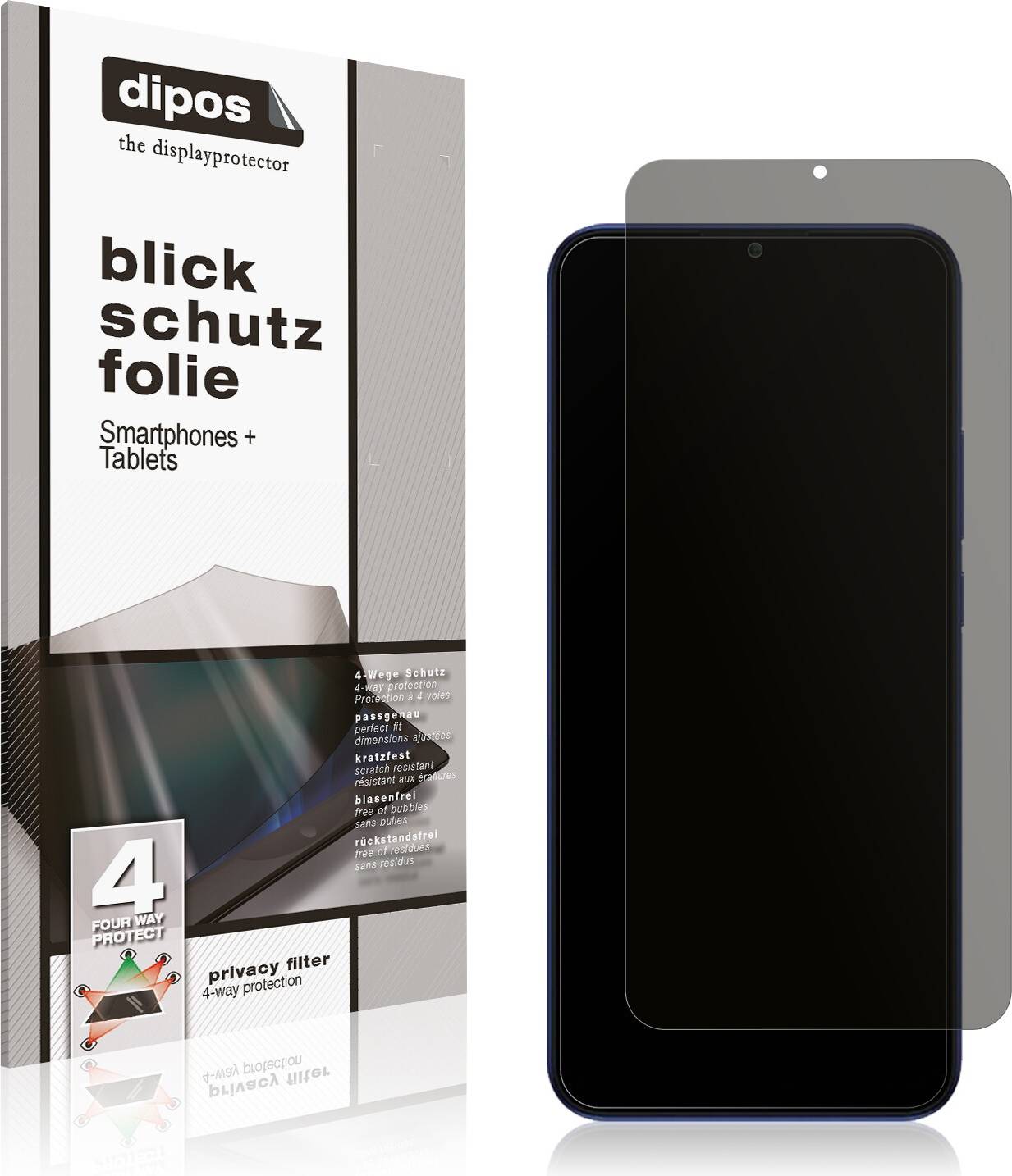 Dipos Screen Protector For General Mobile Gm 21 Privacy Filter