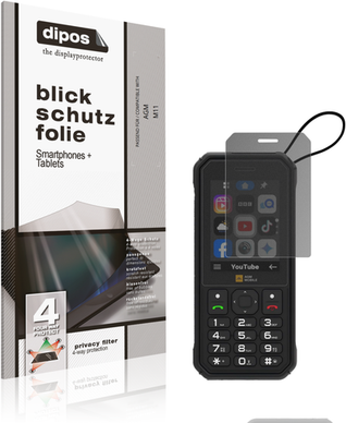Dipos Screen Protector For Agm M11 Privacy Filter