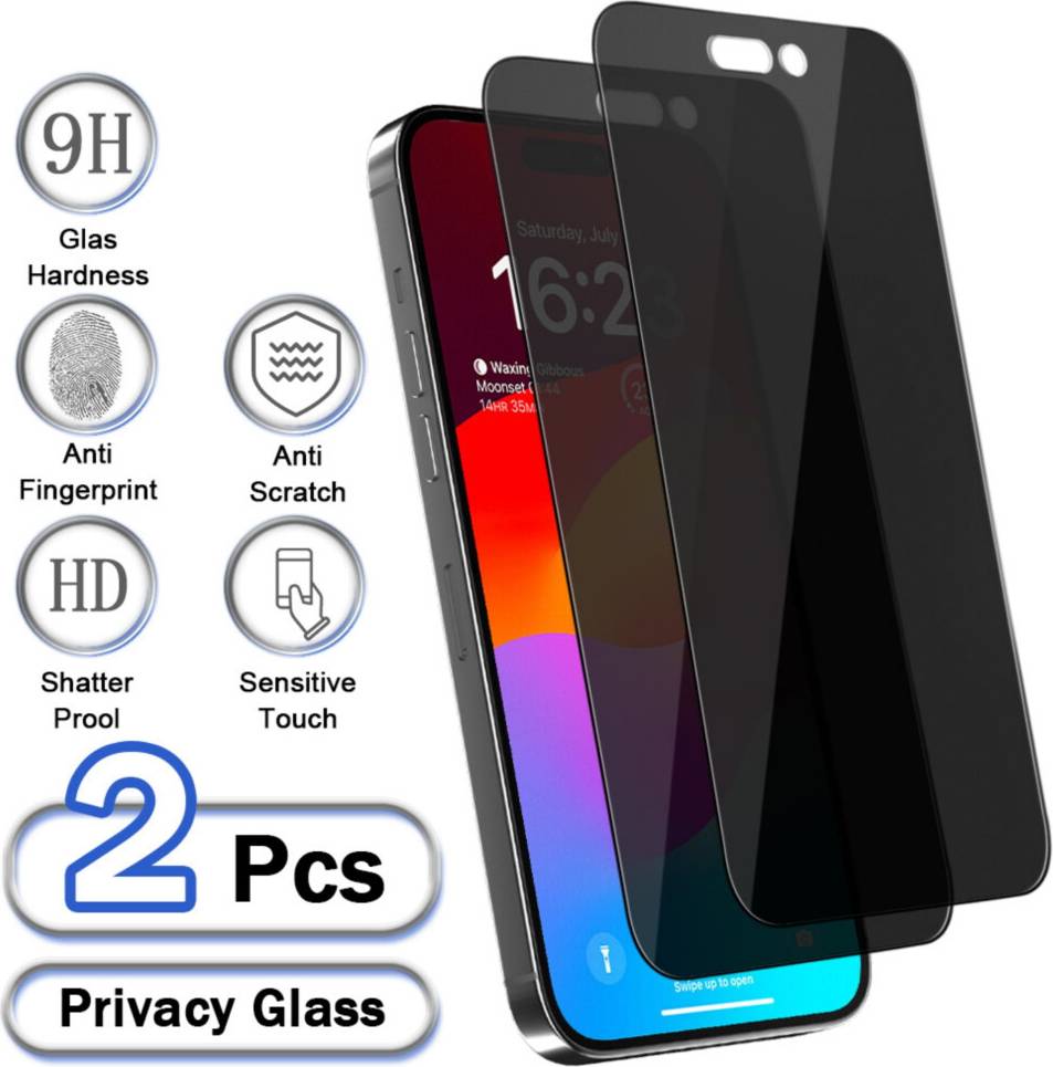 Iphone 15 pro max screen protector Privacy Screen Protector iPhone 15 Pro Max