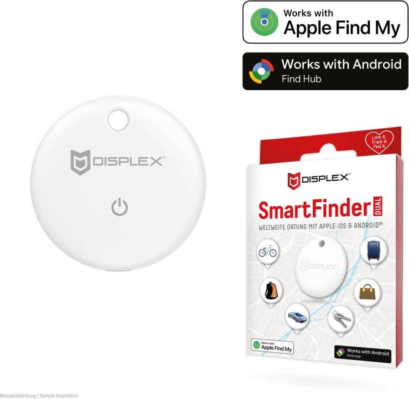 Displex Dual SmartFinder Weiß