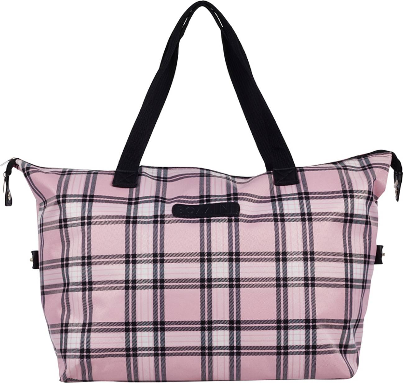 Weekendbag Rosa Rutig Kasse