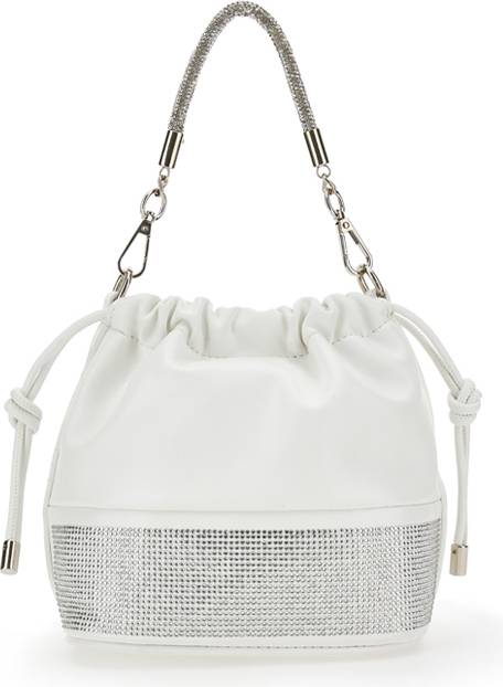Monnalisa Rhinestone Bucket Bag
