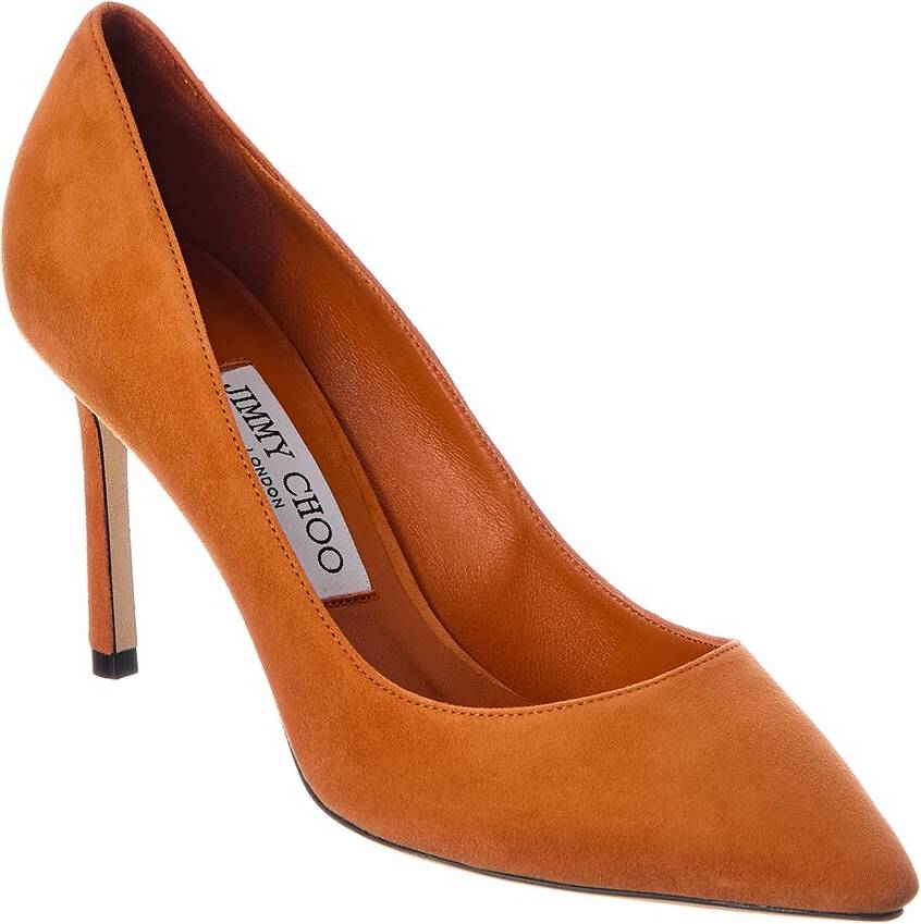 Jimmy Choo Romy 85 Pump Orange