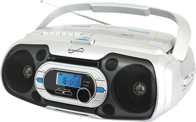 SUPERSONIC Bluetooth CD Cassette Radio Audio System
