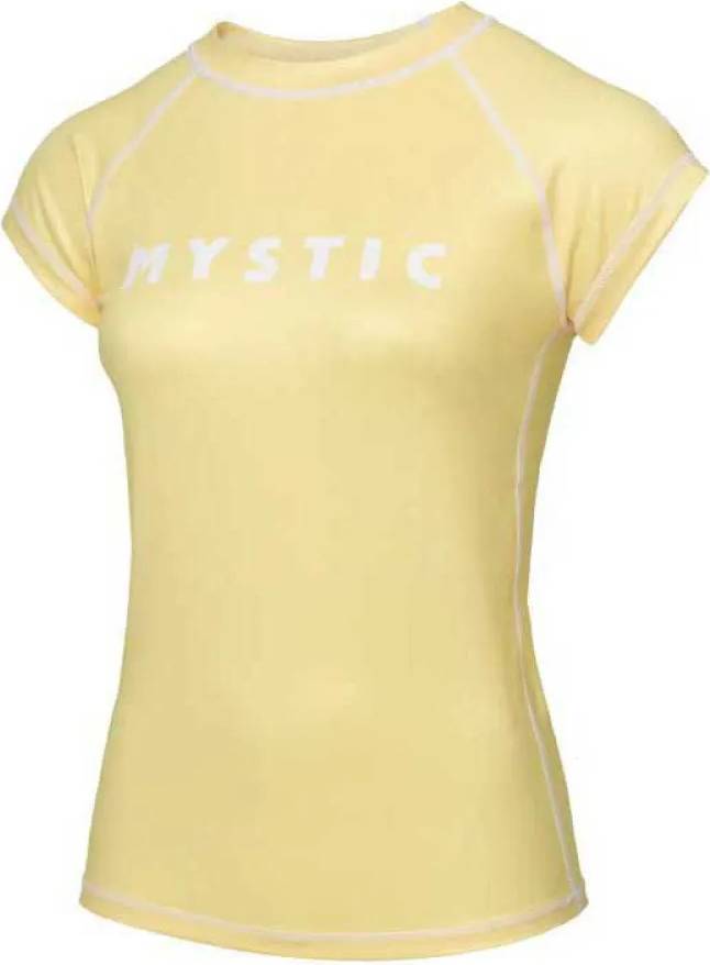 Star Short Sleeve Rash Guard - Amarillo