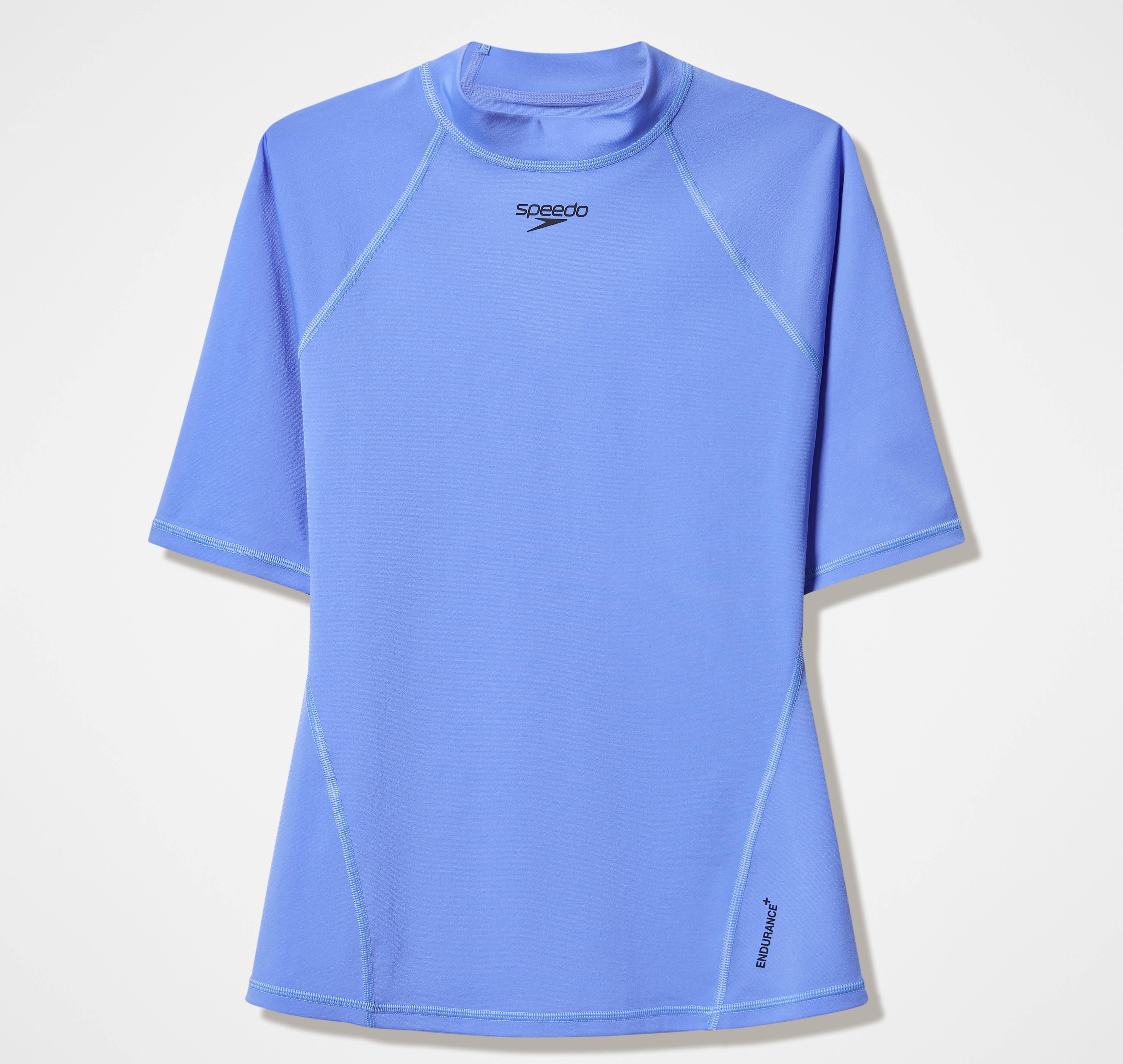 Rashguard Speedo Endurance+ Short Sleeve Rashguard - Blue