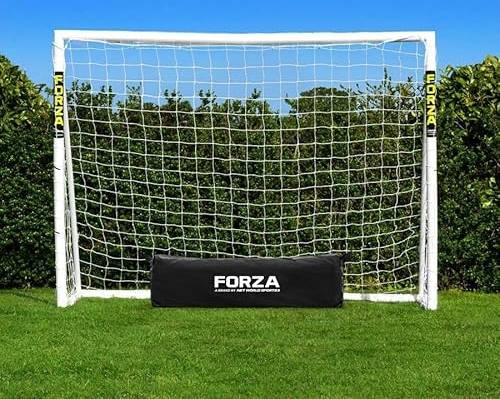 Forza 8ft x 6ft Football Goal All Weather uPVC Frame