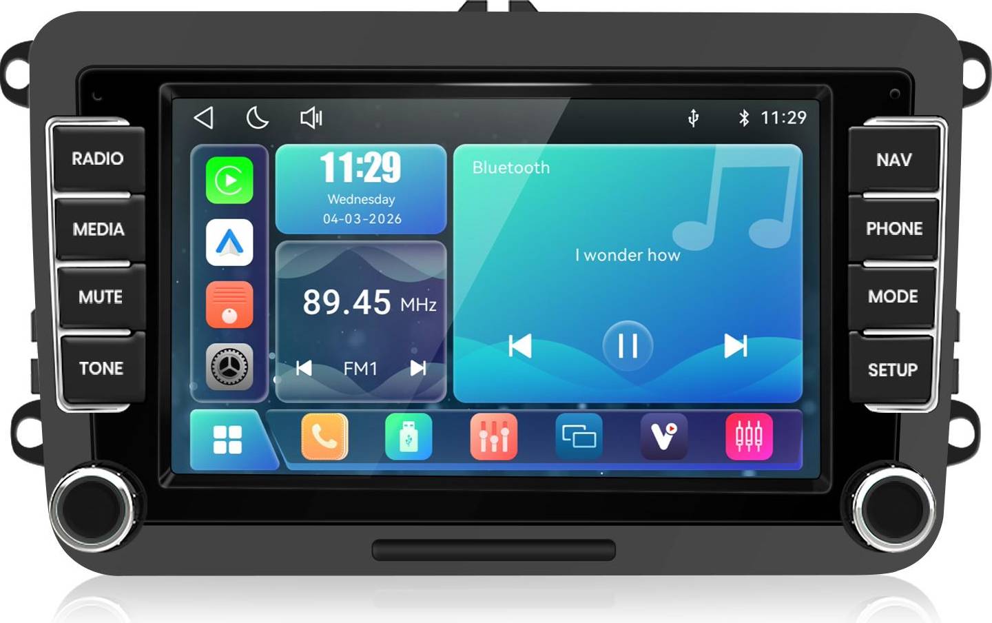 Autoradio Hexinex 7 Inch Linux System Autoradio Carplay