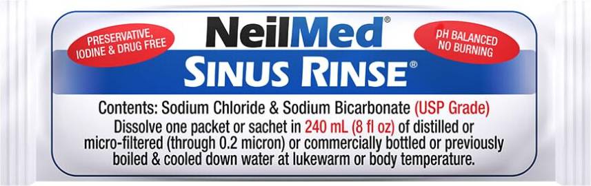 Neilmed sinus rinse NeilMed Sinus Rinse Refill Mix