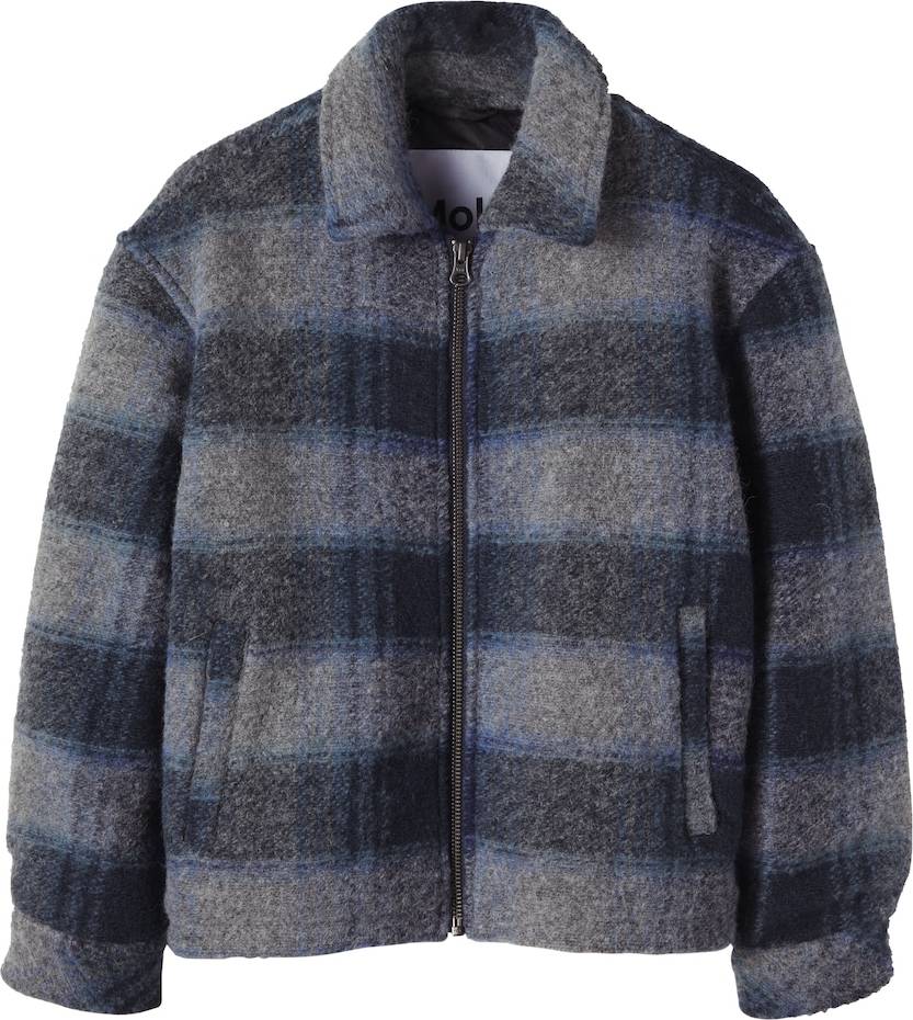 Molo Hutton Checked Wool-Blend Jacket