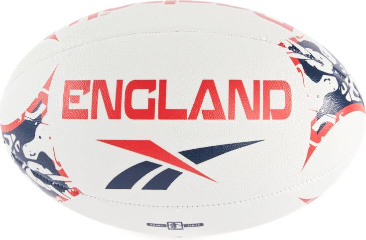 Reebok England Size 5 Rugby Ball White