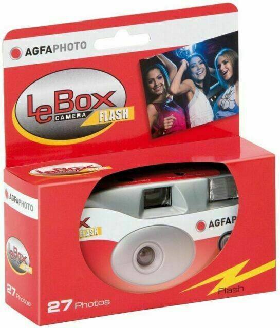 AgfaPhoto Agfa Le Box Disposable Flash Camera