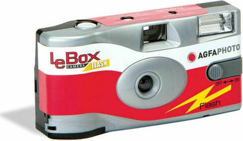 AgfaPhoto LeBox 400 Disposable Camera with Flash