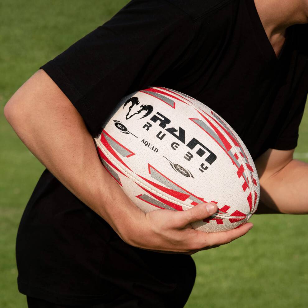 RAM Rugby Squad Trainer Ball Size 5