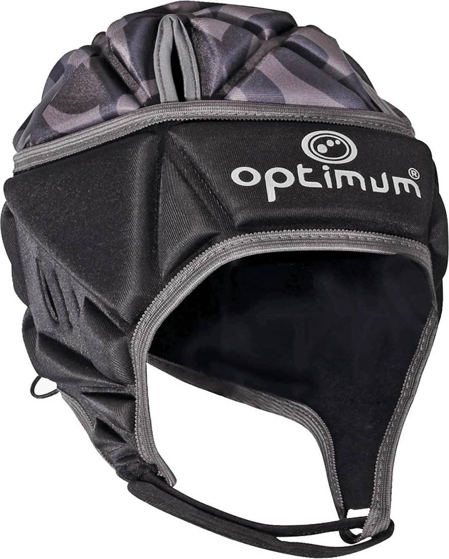 Optimum Razor Headguard Silver Red Blue