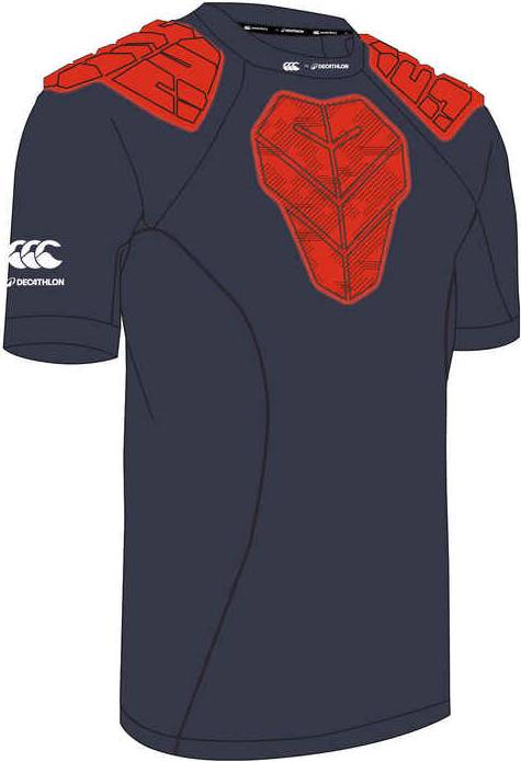 Offload Kids Rugby Shoulder Pad R500 Navy