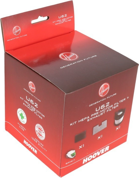 Hoover Vacuum Cleaner U62 Hepa Filter Kit