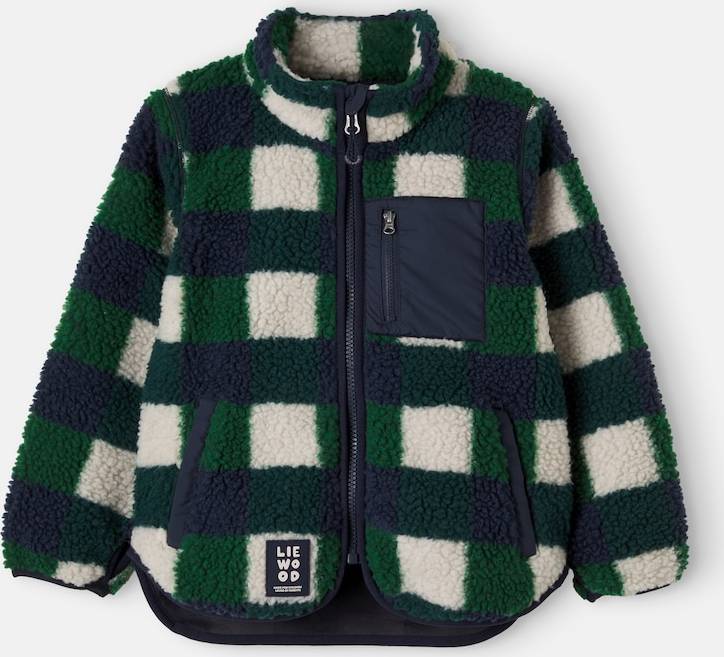 Nolan Checked Teddy Jacket - Multicoloured