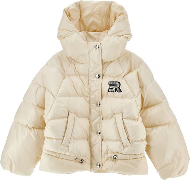 Ermanno Scervino Down Jacket With Rhinestones