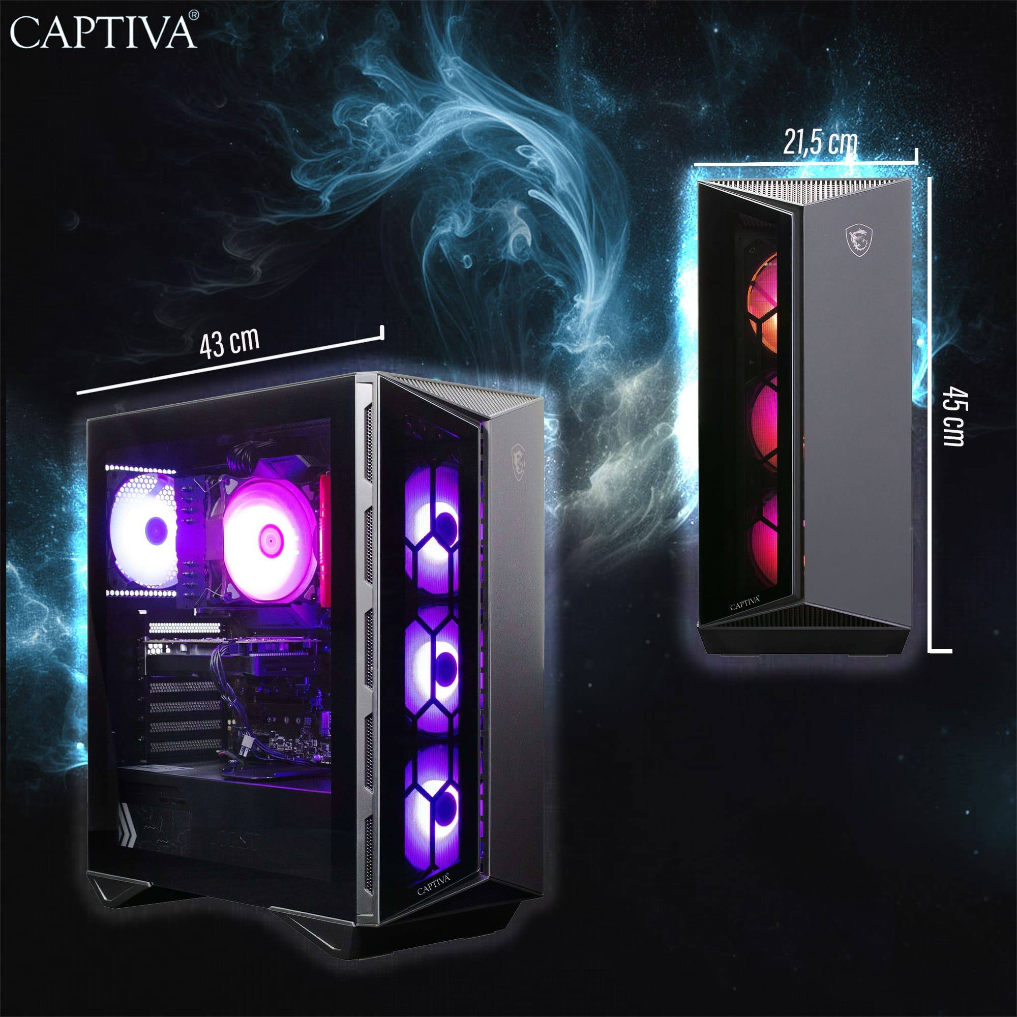 Captiva PC Entry Gaming R10-4455 Ryzen 7