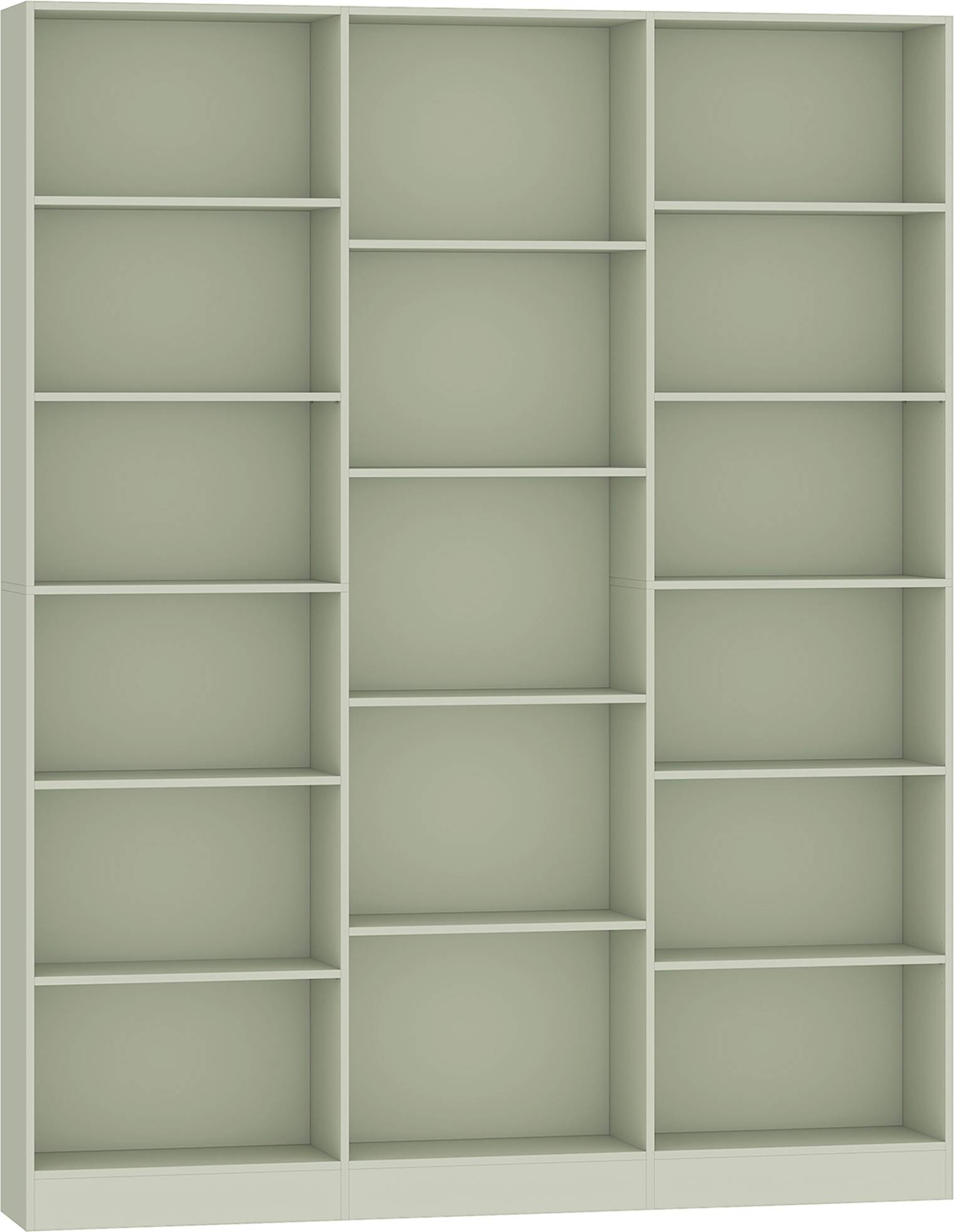 Homcom 6-Tier Bookcase with Open Storage Book Shelf