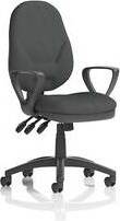 Eclipse XL Lever Operator Chair With Loop Arms Office Chair