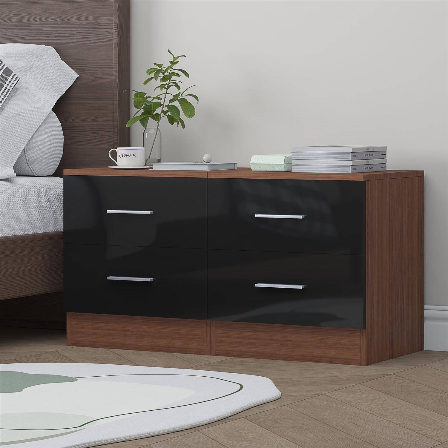 Reflect 2 Drawer Bedside Bundle 2pc