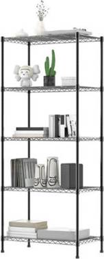 B&Q 5 Tier Metal Wire Shelving Storage Rack Shelving System