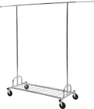 B&Q Extendable Adjustable Clothes Rack Clothes Rack