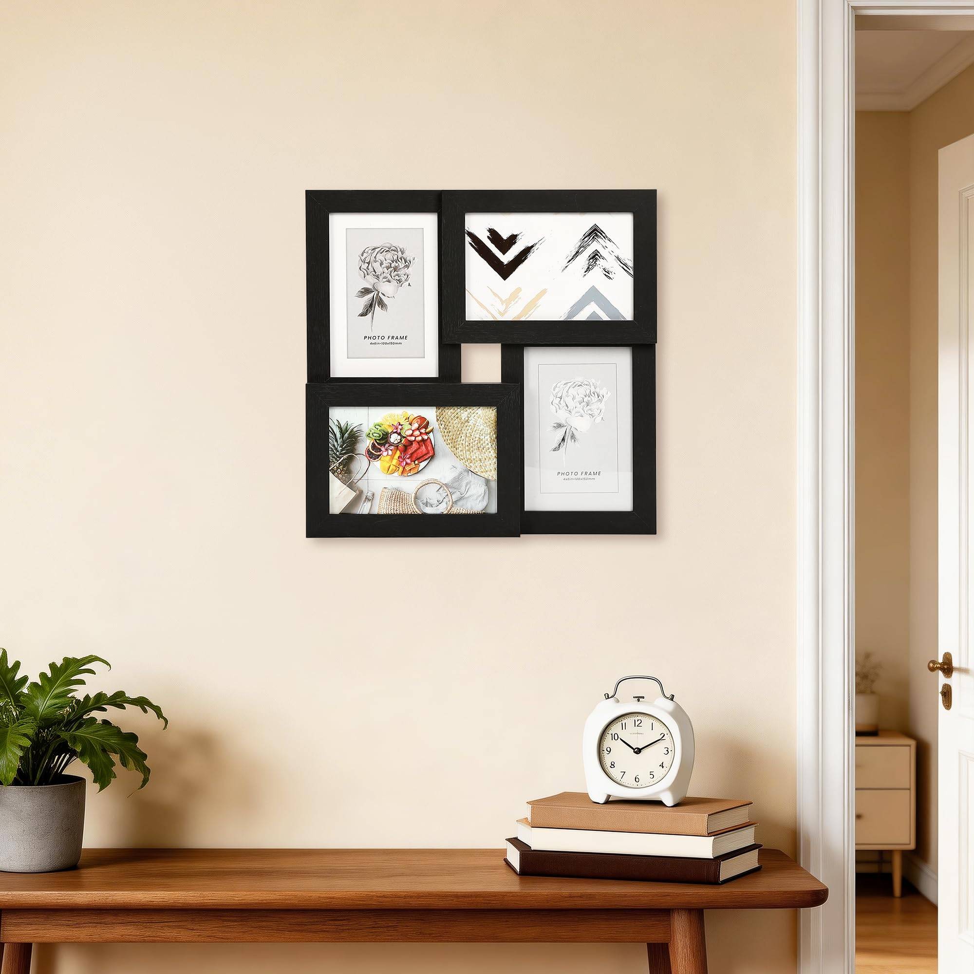 Multi picture frames Dexso Multi Photo Frame Set 4 x 6 Collage Photo Frame