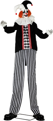 Halloween decor Alvantor Large Inflatable Halloween Decorations Clown LED Yard Decor