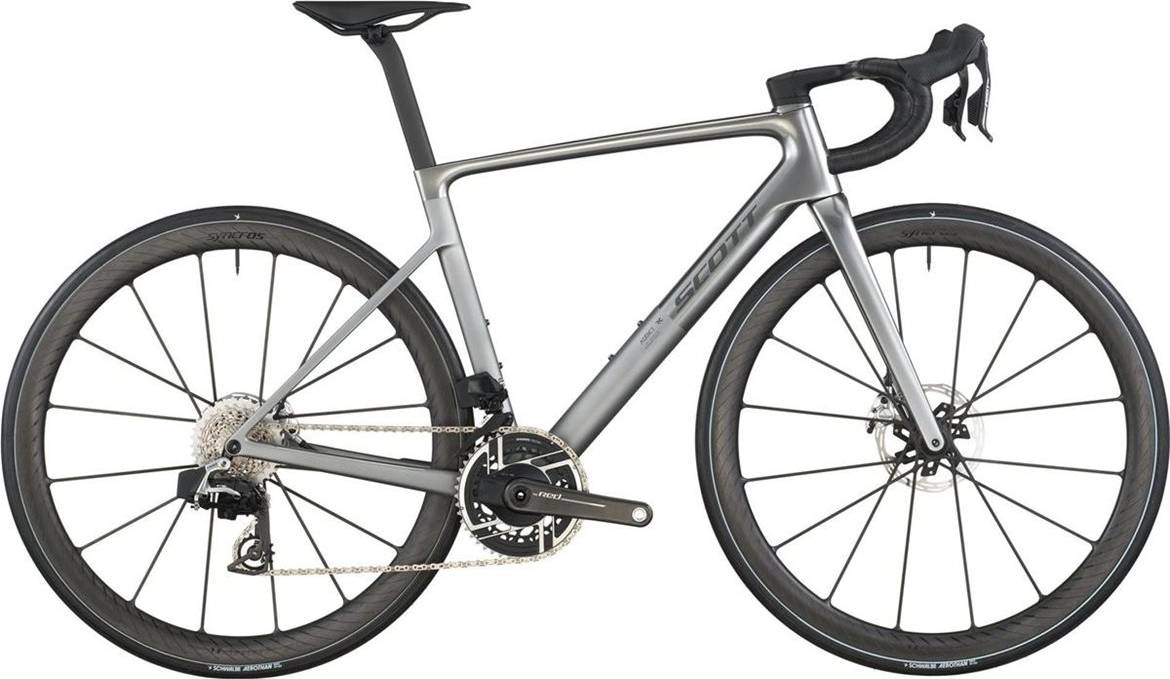 Scott Addict RC Ultimate Silver Racercykel