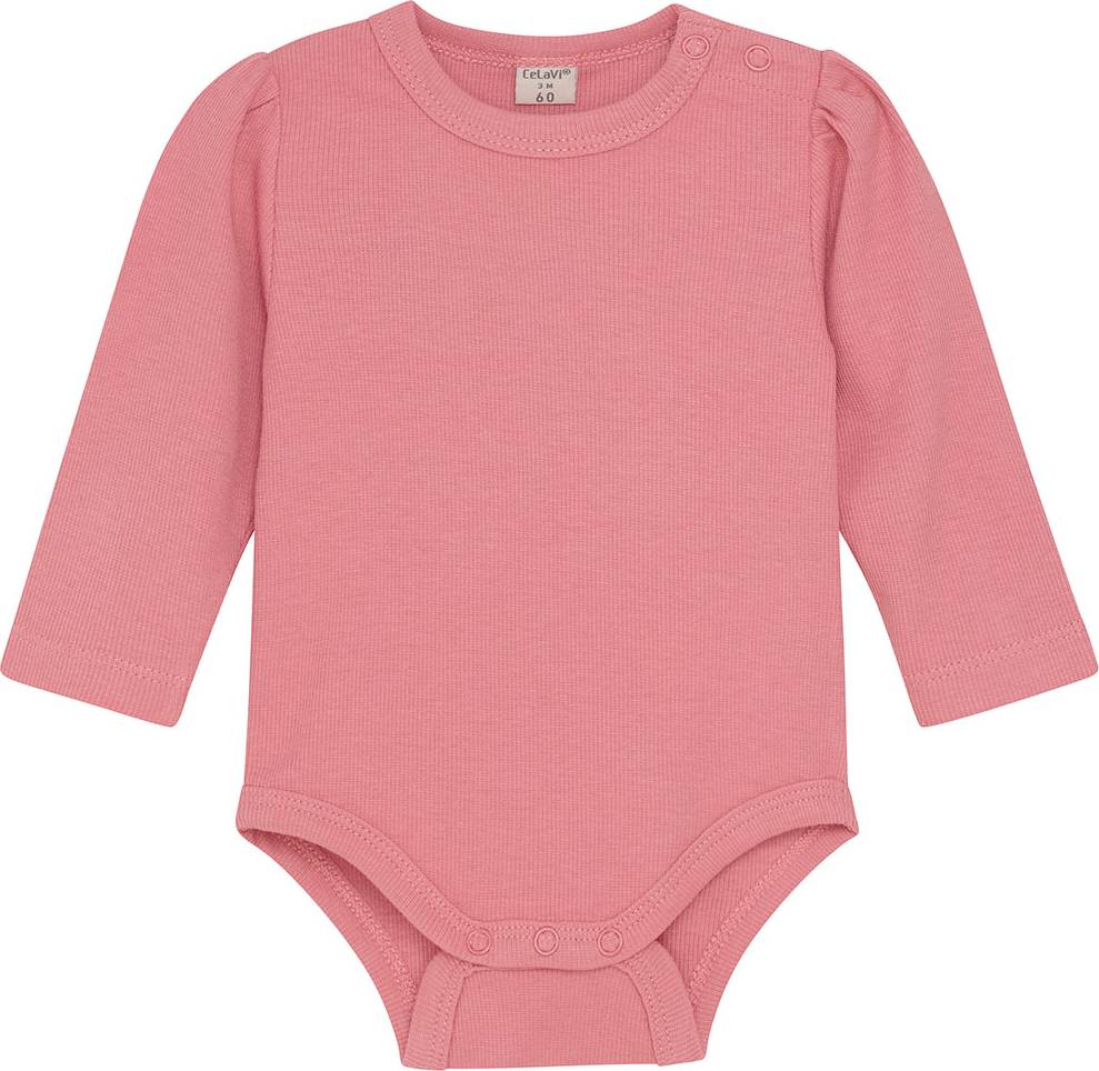 CeLaVi Body L/ä Rib Powder Rosa