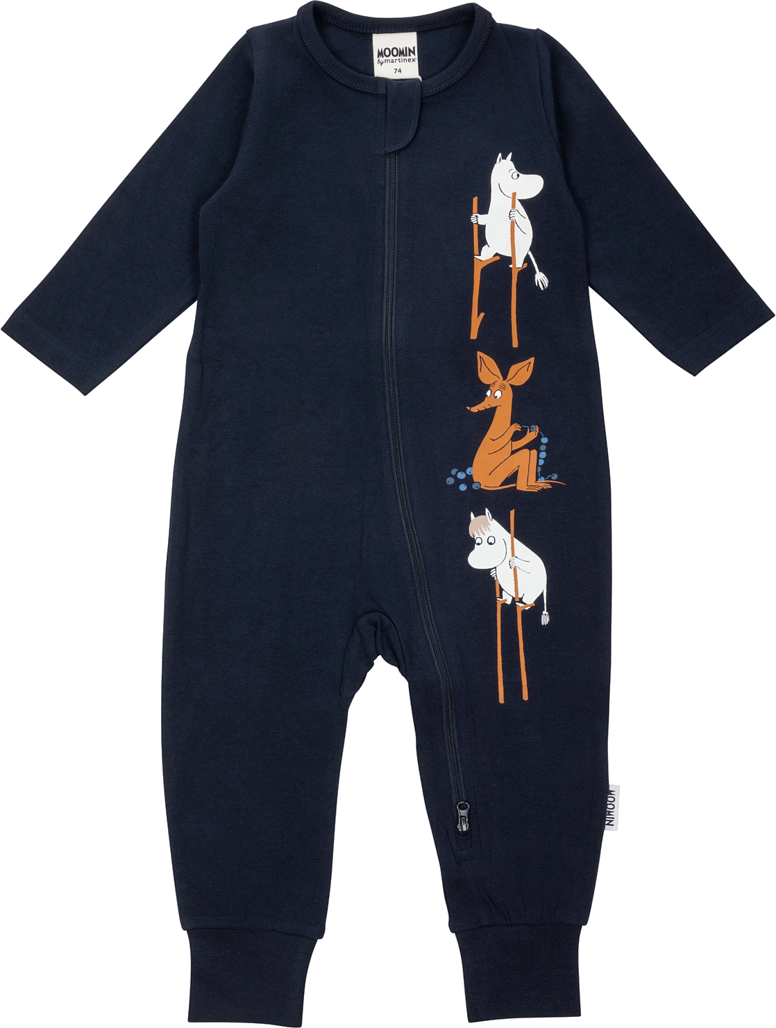 Mumin Äventyr Pyjamas Baby - Navy