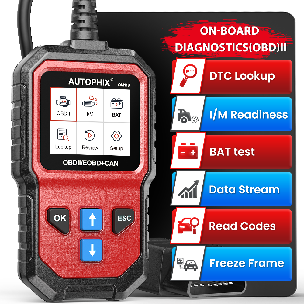 Obd reader Autophix OM119 OBD2 Scanner Car Code Reader
